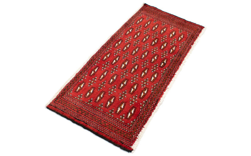 トルカマン絨毯 100x50cm - ペルシャ絨毯