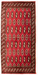 トルカマン絨毯 100x50cm - ペルシャ絨毯