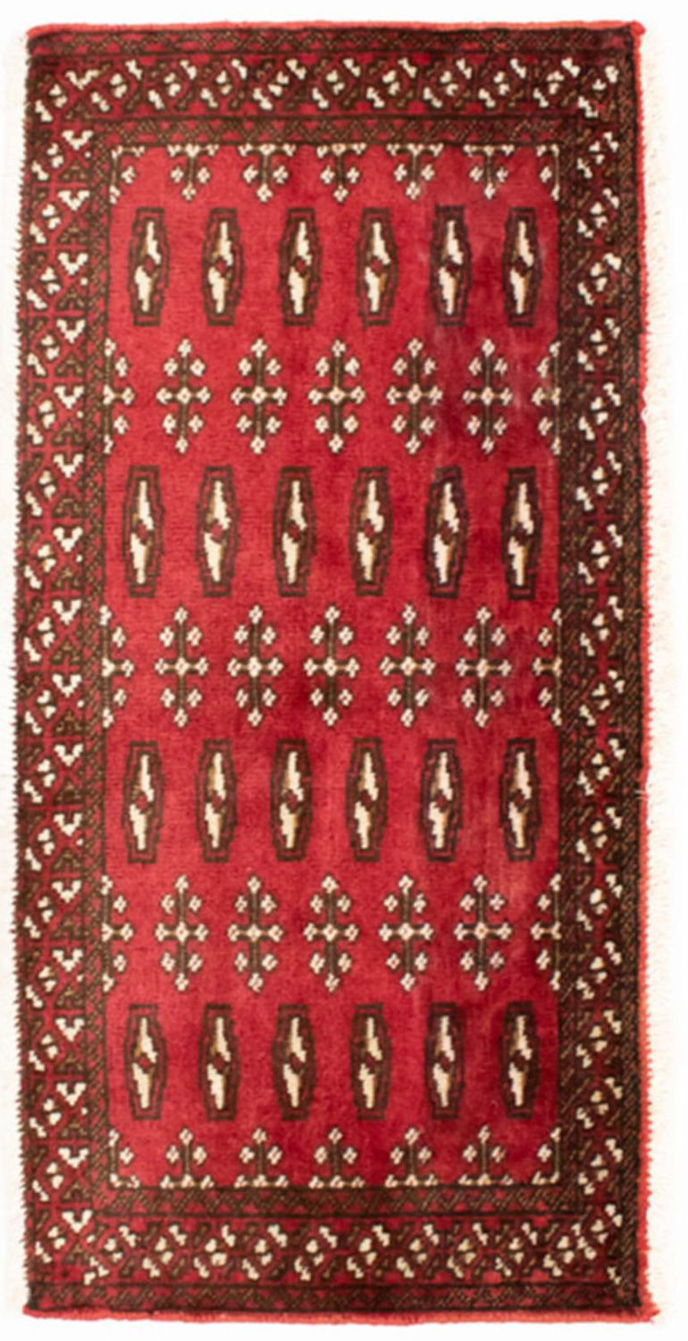 トルカマン絨毯 100x50cm - ペルシャ絨毯