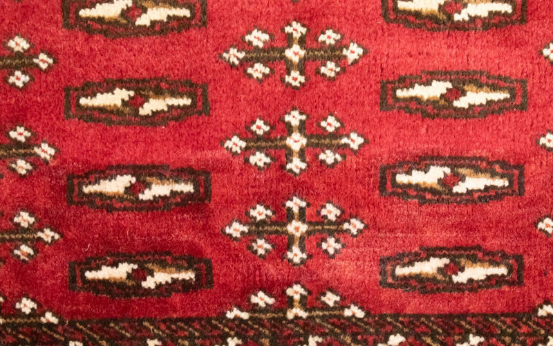 トルカマン絨毯 100x50cm - ペルシャ絨毯