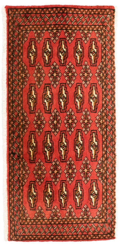 トルカマン絨毯 50x100cm - ペルシャ絨毯