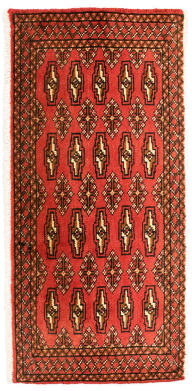 トルカマン絨毯 100x50cm - ペルシャ絨毯