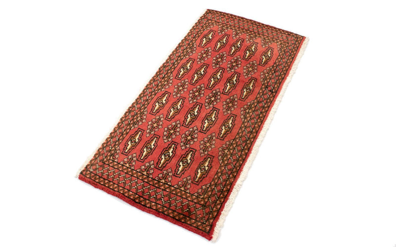 トルカマン絨毯 100x50cm - ペルシャ絨毯
