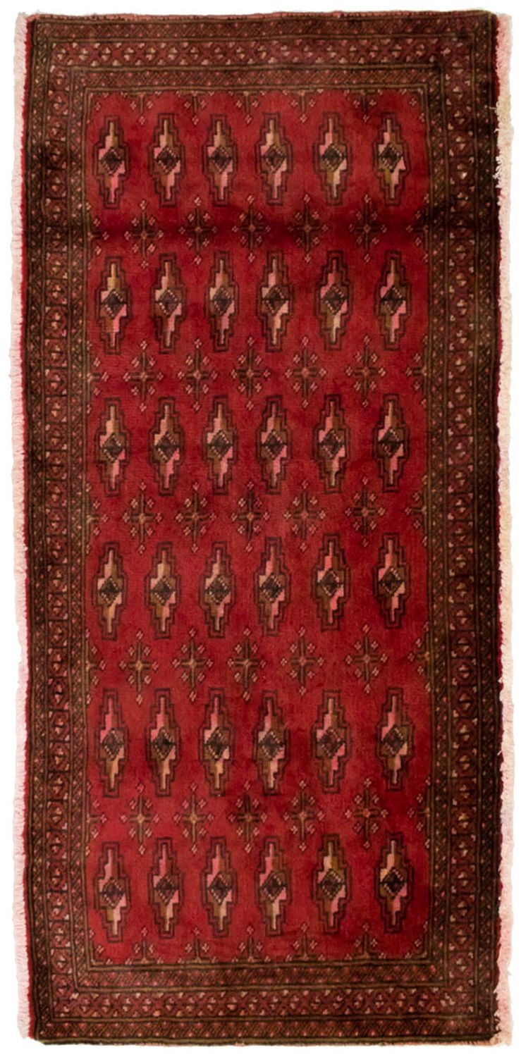 トルカマン絨毯 130x60cm - ペルシャ絨毯