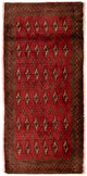 トルカマン絨毯 130x60cm - ペルシャ絨毯