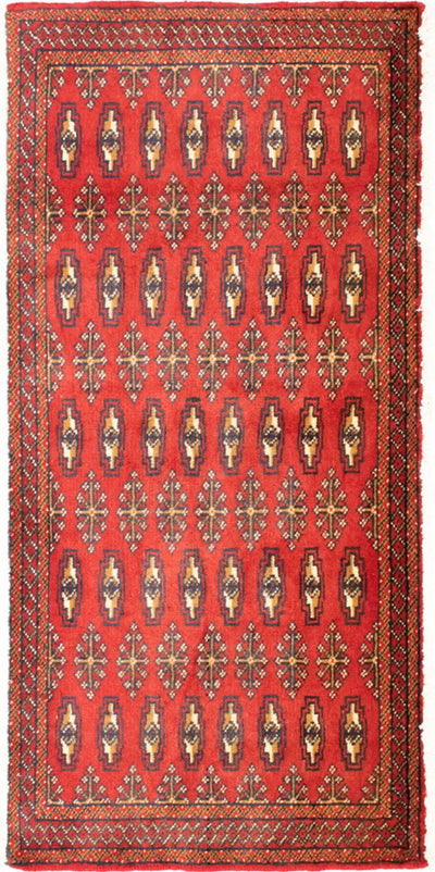 トルカマン絨毯 60x130cm - ペルシャ絨毯
