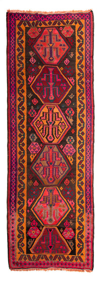 キリム オールド／アンティーク 絨毯 375x142cm – product image