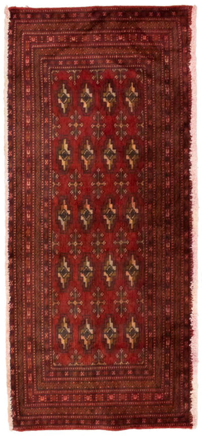 トルカマン絨毯 60x130cm - ペルシャ絨毯
