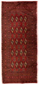 トルカマン絨毯 130x60cm - ペルシャ絨毯