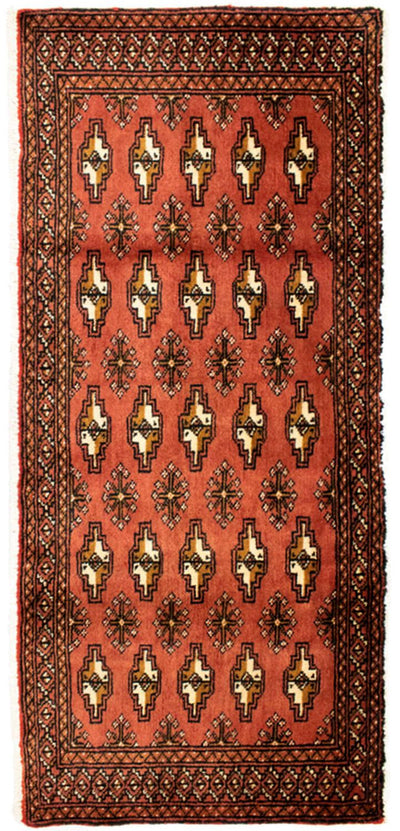 トルカマン絨毯 60x130cm - ペルシャ絨毯