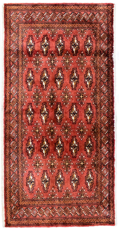 トルカマン絨毯 60x130cm - ペルシャ絨毯