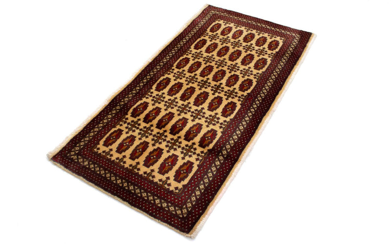 トルカマン絨毯 130x60cm - ペルシャ絨毯