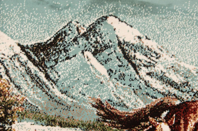 絵画絨毯 85x60cm - オリエンタル絨毯