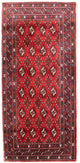 トルカマン絨毯 130x60cm - ペルシャ絨毯