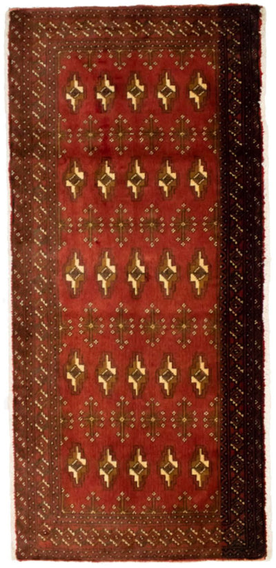 トルカマン絨毯 60x130cm - ペルシャ絨毯
