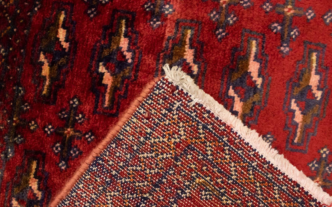 トルカマン絨毯 130x60cm - ペルシャ絨毯