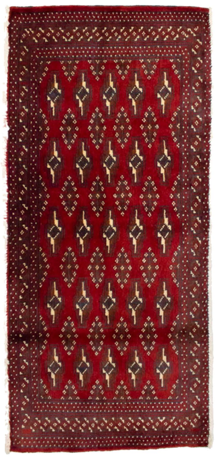 トルカマン絨毯 130x60cm - ペルシャ絨毯