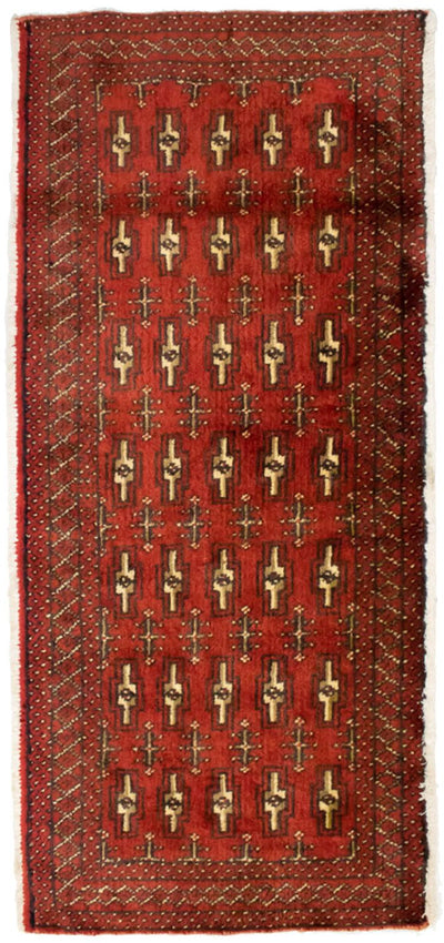 トルカマン絨毯 60x130cm - ペルシャ絨毯