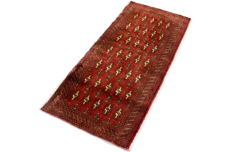 トルカマン絨毯 130x60cm - ペルシャ絨毯
