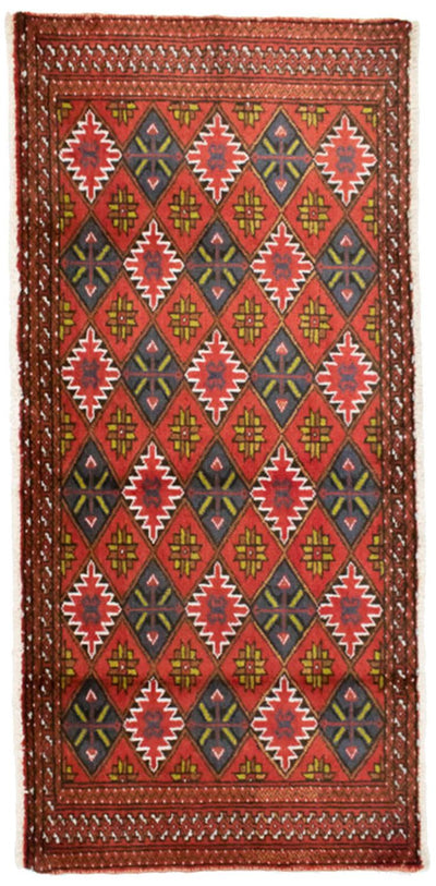 トルカマン絨毯 60x130cm - ペルシャ絨毯
