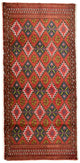 トルカマン絨毯 130x60cm - ペルシャ絨毯