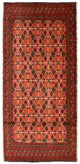 トルカマン絨毯 130x60cm - ペルシャ絨毯