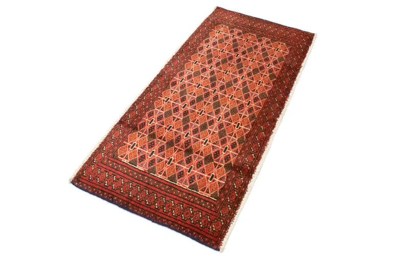 トルカマン絨毯 130x60cm - ペルシャ絨毯