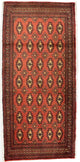 トルカマン絨毯 130x60cm - ペルシャ絨毯