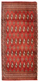 トルカマン絨毯 130x60cm - ペルシャ絨毯