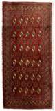 トルカマン絨毯 130x60cm - ペルシャ絨毯