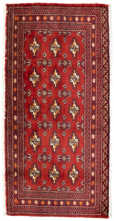 トルカマン絨毯 60x130cm - ペルシャ絨毯