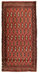トルカマン絨毯 130x60cm - ペルシャ絨毯