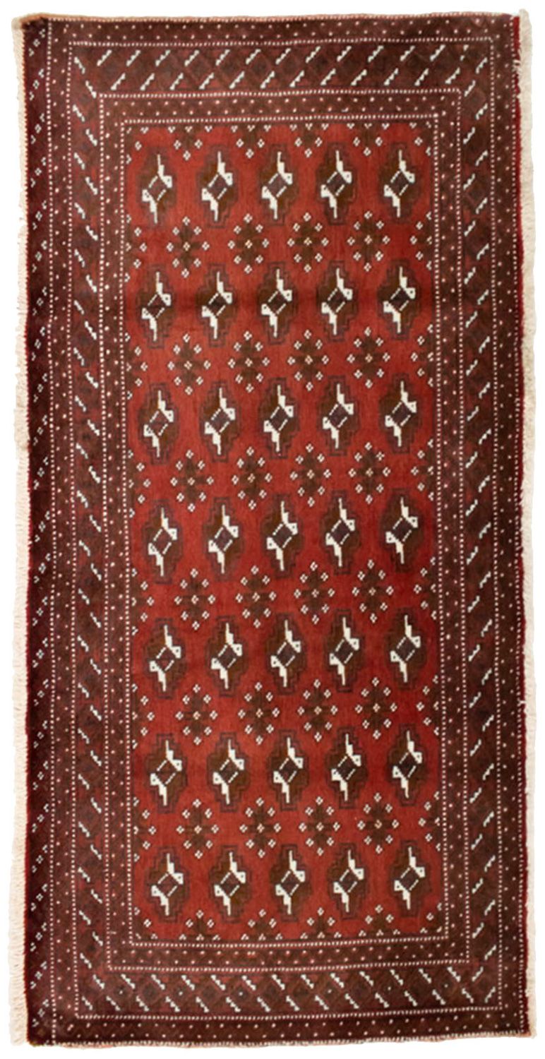 トルカマン絨毯 130x60cm - ペルシャ絨毯