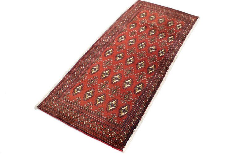 トルカマン絨毯 130x60cm - ペルシャ絨毯