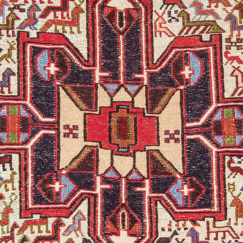 キリム シルク 絨毯 99x95cm