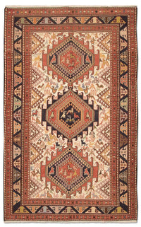 キリム シルク 絨毯 194x122cm – product image