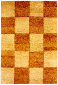 インド ギャベ 絨毯 203x139cm - ウールラグ – product image