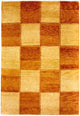 インド ギャベ 絨毯 203x139cm - ウールラグ