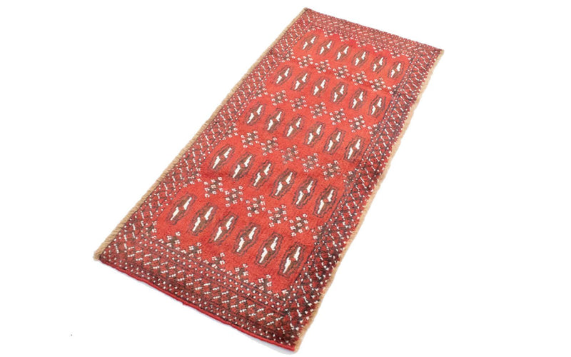 トルカマン絨毯 130x60cm - ペルシャ絨毯