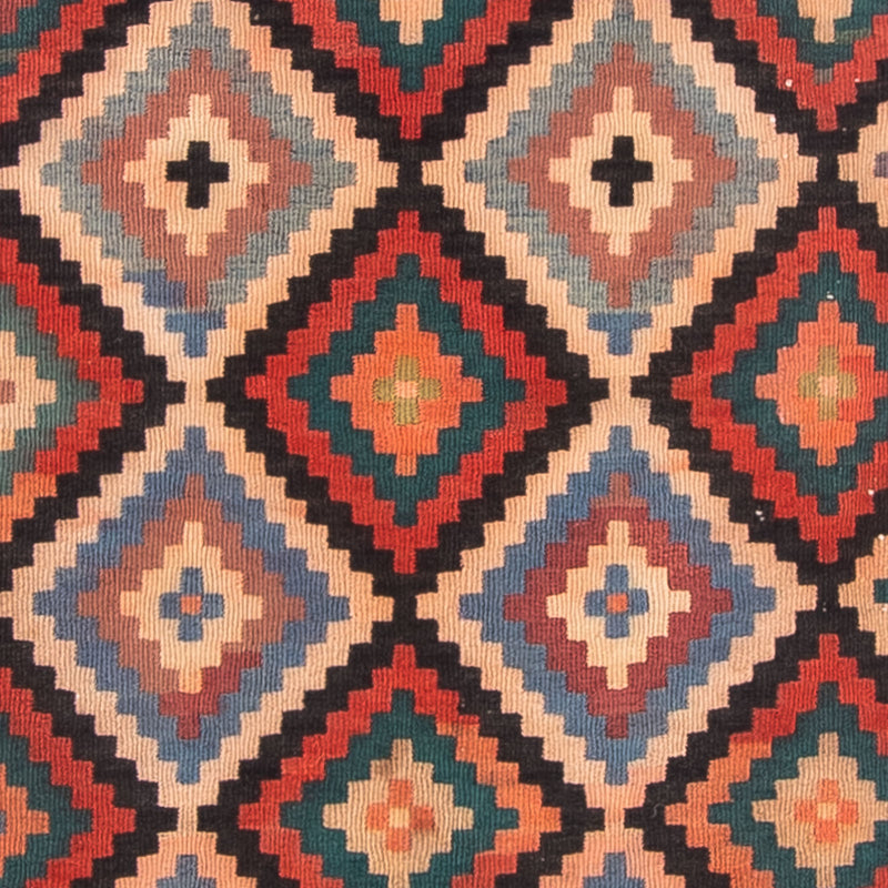 キリム オールド／アンティーク 絨毯 225x112cm