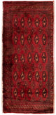 トルカマン絨毯 130x60cm - ペルシャ絨毯