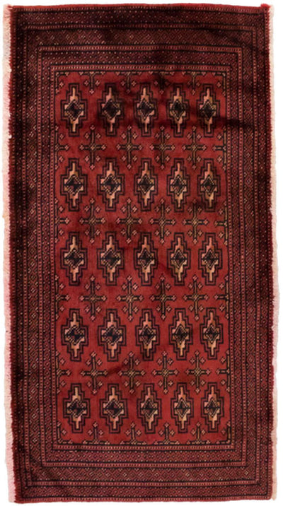 トルカマン絨毯 60x130cm - ペルシャ絨毯