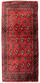 トルカマン絨毯 130x60cm - ペルシャ絨毯