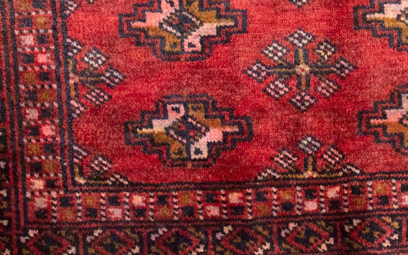 トルカマン絨毯 130x60cm - ペルシャ絨毯