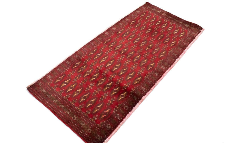 トルカマン絨毯 130x60cm - ペルシャ絨毯