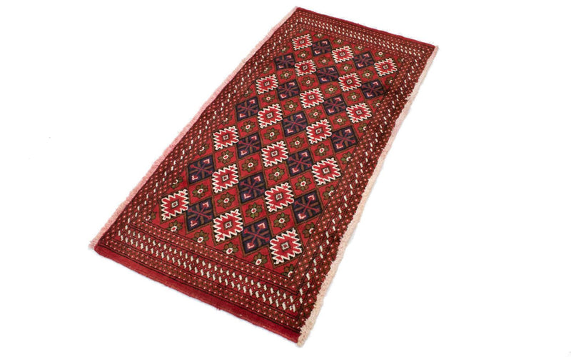 トルカマン絨毯 130x60cm - ペルシャ絨毯