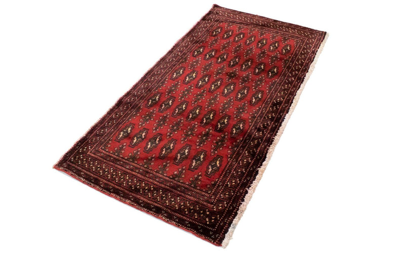 トルカマン絨毯 130x60cm - ペルシャ絨毯
