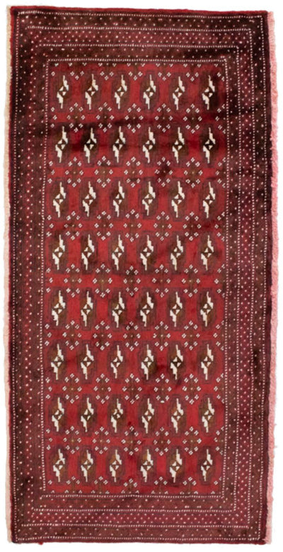 トルカマン絨毯 60x130cm - ペルシャ絨毯