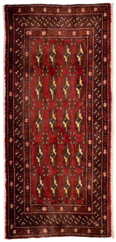 トルカマン絨毯 60x130cm - ペルシャ絨毯