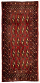 トルカマン絨毯 130x60cm - ペルシャ絨毯